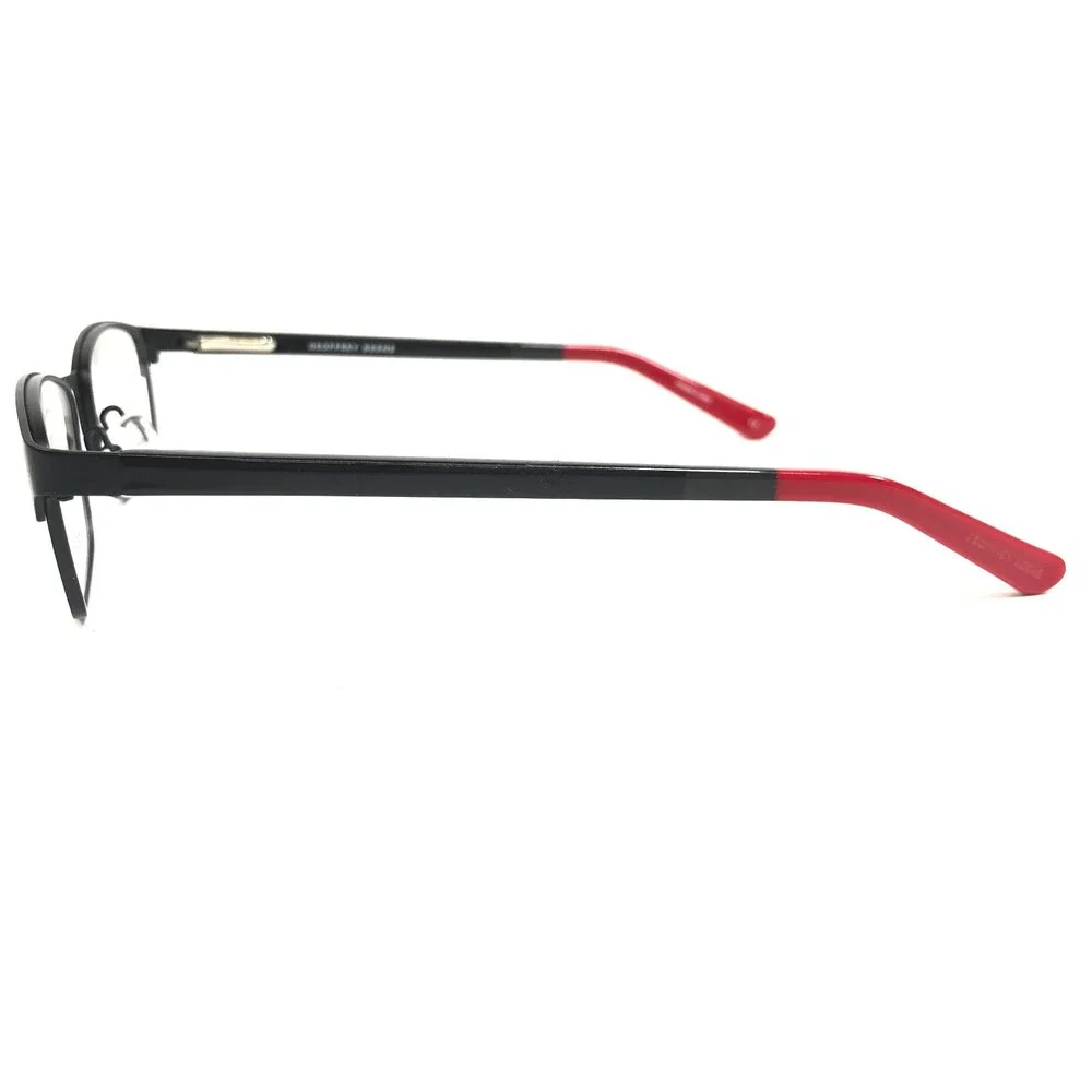 Geoffrey Beene Boys Eyeglasses Frames G900 BLK Red Black Rectangular 47-16-130
